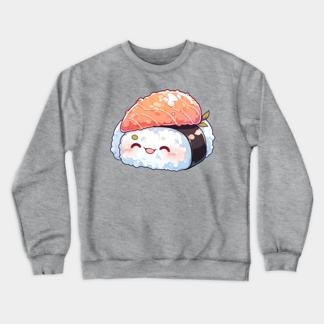 Kawaii sushi "2 Crewneck Sweatshirt by OKawaiiKoto